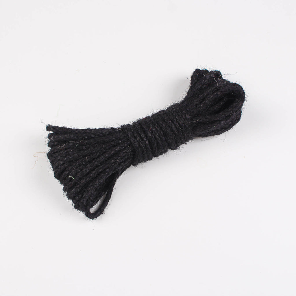 Black Jute Rope