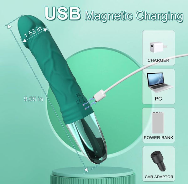 Spot Dildo Vibrator with LED Display