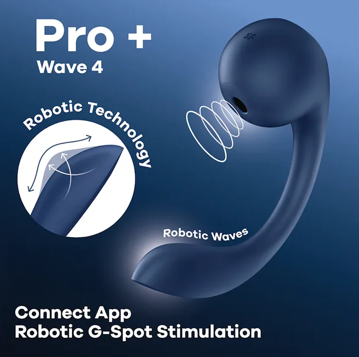 Satisfyer Pro+ Wave 4 Insertable Airpulse Vibrator