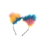Pastel Rainbow Fox Ears