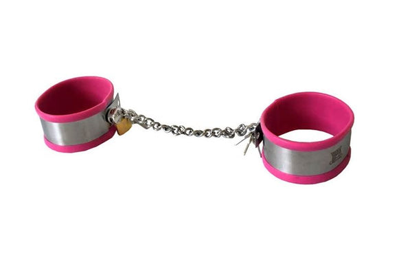 Steel & Silicone Wrist Restraints