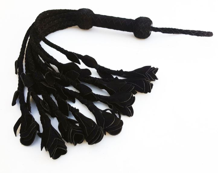 Rose Tail Suede Flogger