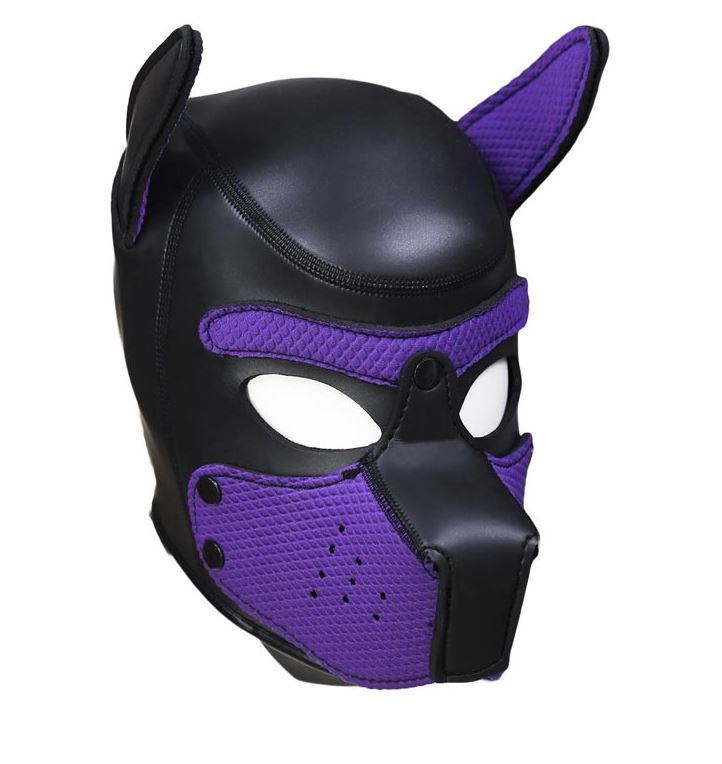 Purple Puppy Mask