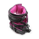 Pink and Black Padded Ankle Restraints