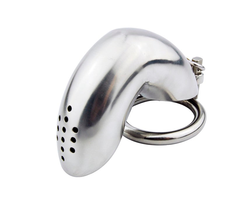 Stove Pipe Steel Chastity Cock Cage