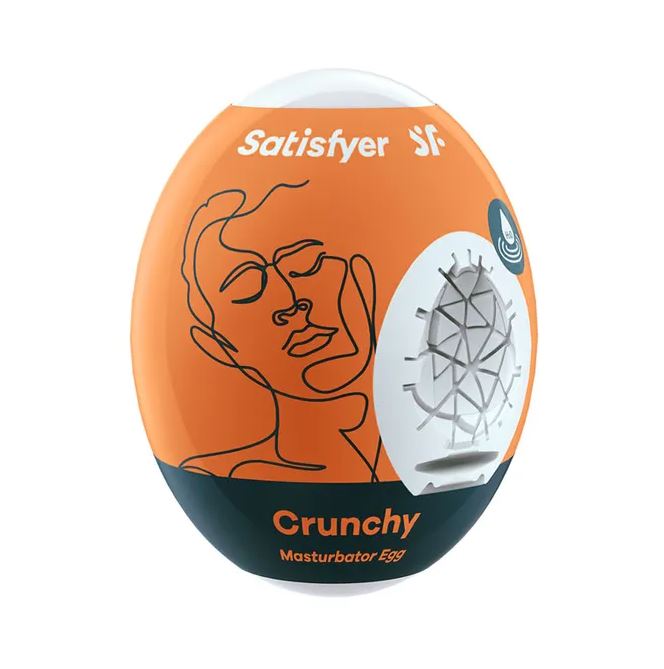 Satisfyer Masturbator Egg - Crunchy