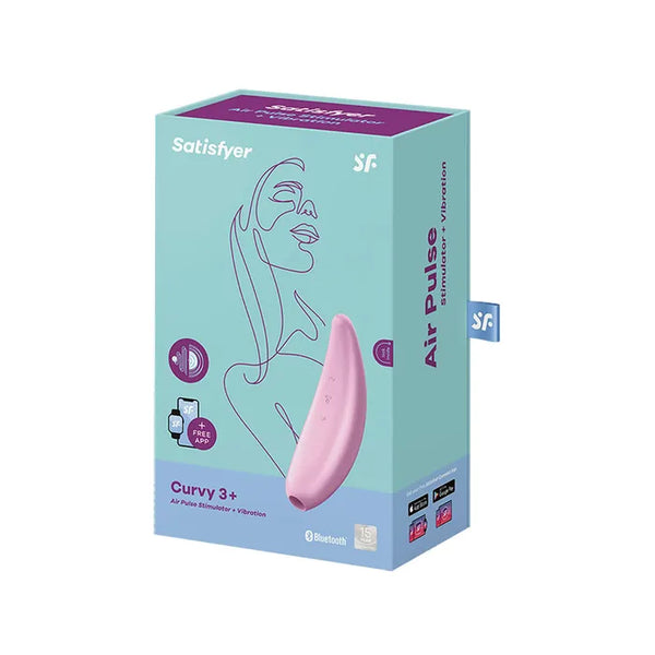 Satisfyer Curvy 3+ Airpulse Stimulator + Vibration