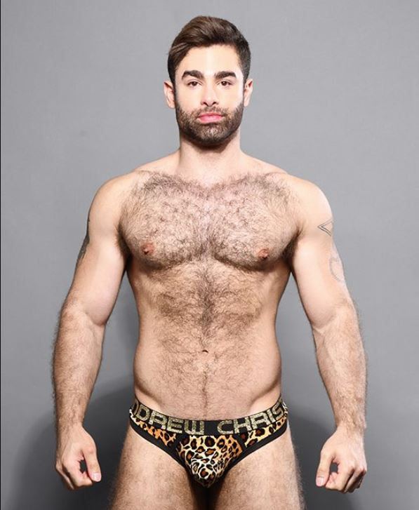 Andrew Christian Plush Leopard G-string