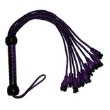 Rose bud Leather Flogger