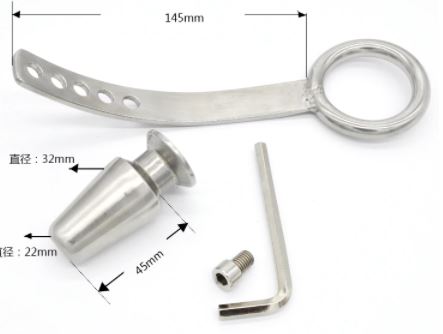 Cock Ring with Butt Plug