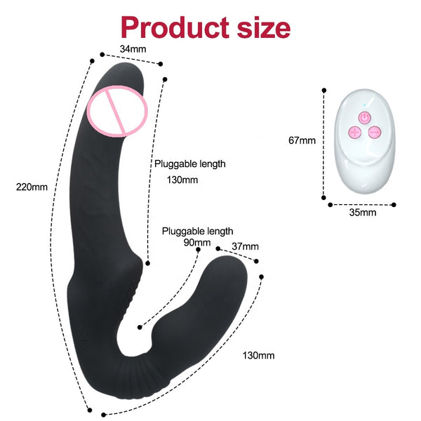 Roma Strapless Strap-on