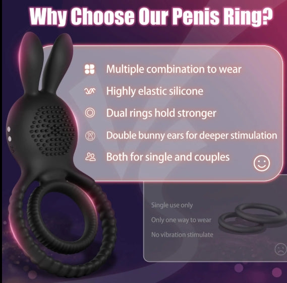 Bunny Ear Cockring