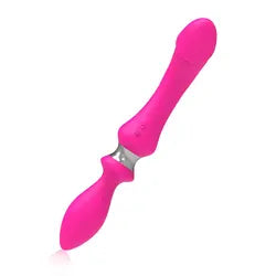 Dual Head powerful sex silicone vagina massager g spot dildo vibrator butt plug sex toys for women
