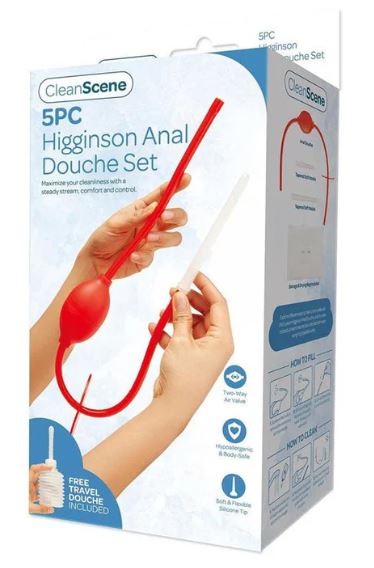 5pc Higginson Anal Douche Set