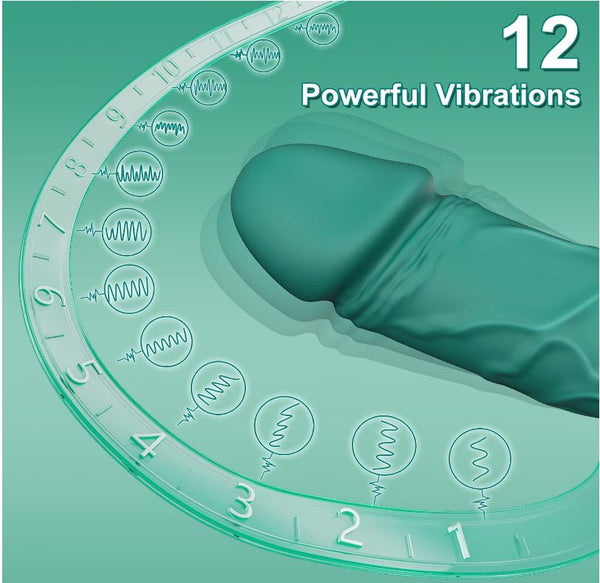 Spot Dildo Vibrator with LED Display