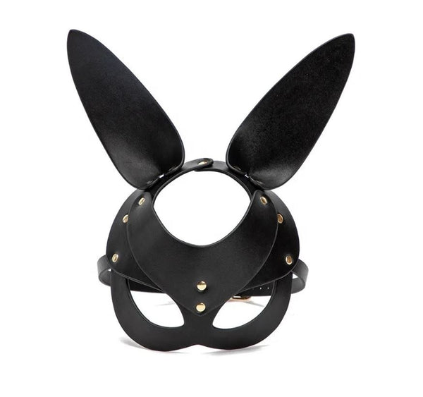 Rabbit PU Leather Mask