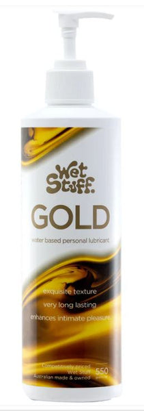 Wet Stuff Gold Water Based Lube