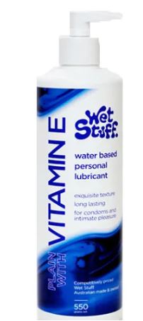 Wet Stuff Vitamin E Water Based Lube