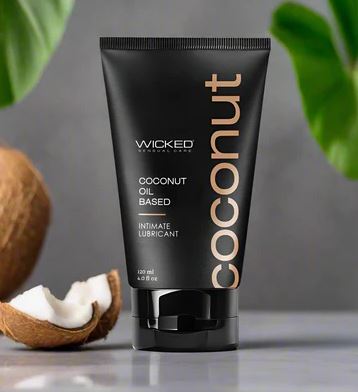 Wicked Coconut Oil Based Intimate Lubricant 120ml Extasy Wicked Coconut Oil Based Intimate Lubricant 120ml Extasy