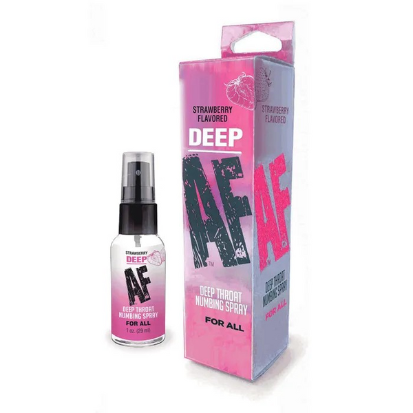 Deep AF Throat Numbing Spray - Flavours