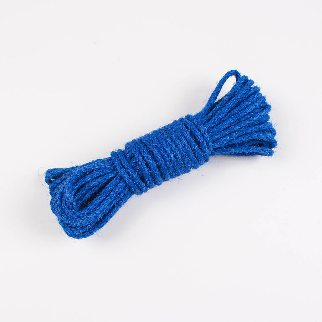 Deep Blue Jute Rope