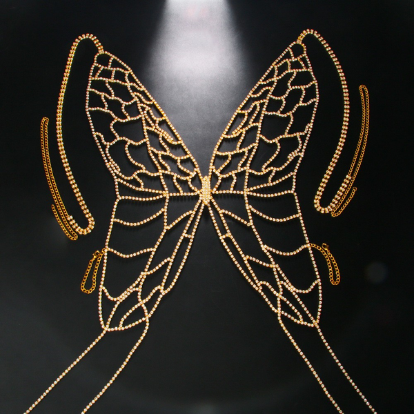 Dazzling Butterfly Body Chain