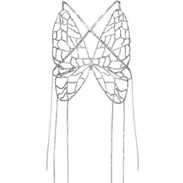 Dazzling Butterfly Body Chain