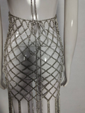 Crystal Halter Ball Gown