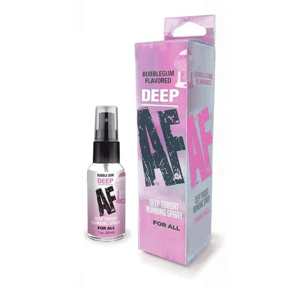 Deep AF Throat Numbing Spray - Flavours
