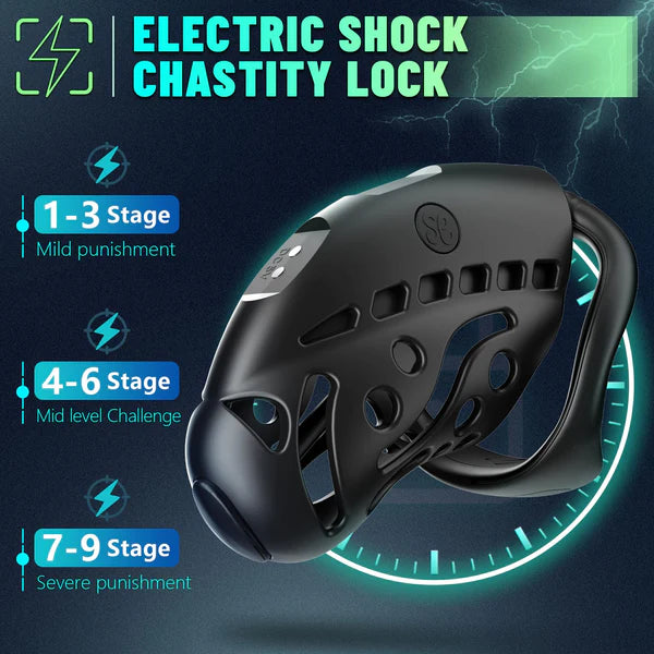 Electroshock Chastity Cock Cage (Copy)
