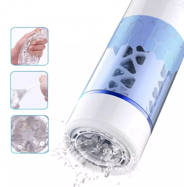 SwordsMan Thrusting Vibrating Masturbator