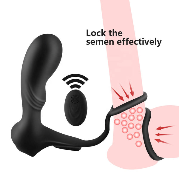 The Triple Threat Prostate Massager