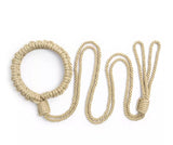 Shibari Beige Cotton Rope Collar