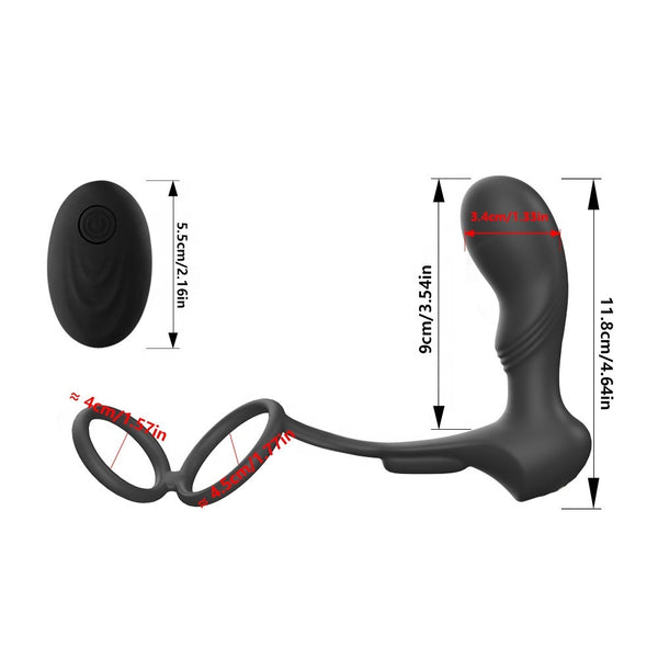 The Triple Threat Prostate Massager