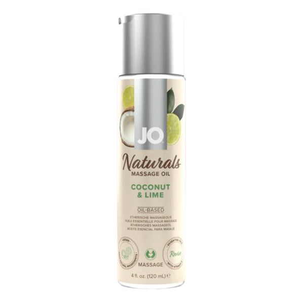 JO Naturals Massage Oil - Coconut & Lime