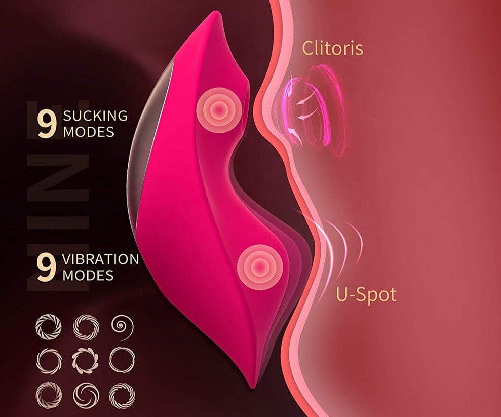 Victoria's own Secret Duet, Wearable Air-pulse Vibrator Extasy Victoria's own Secret Duet, Wearable Air-pulse Vibrator Extasy