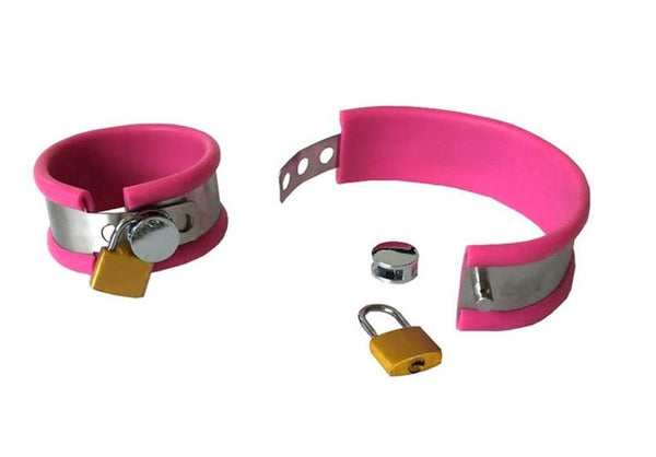 Steel & Silicone Wrist Restraints