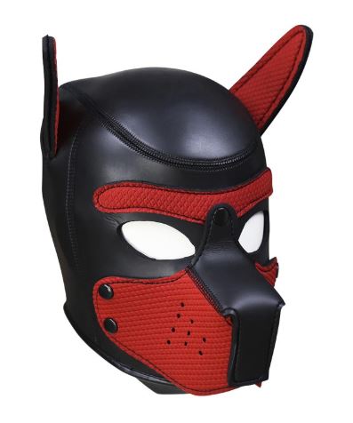 Red Puppy Mask