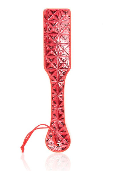 Red Diamond Pattern Paddle