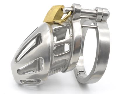 Vent Steel Chastity Cock Cage