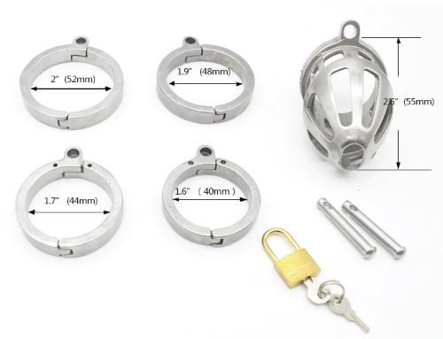 Vent Steel Chastity Cock Cage