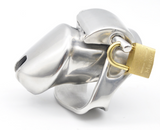 Low Profile Steel Chastity Cock Cage