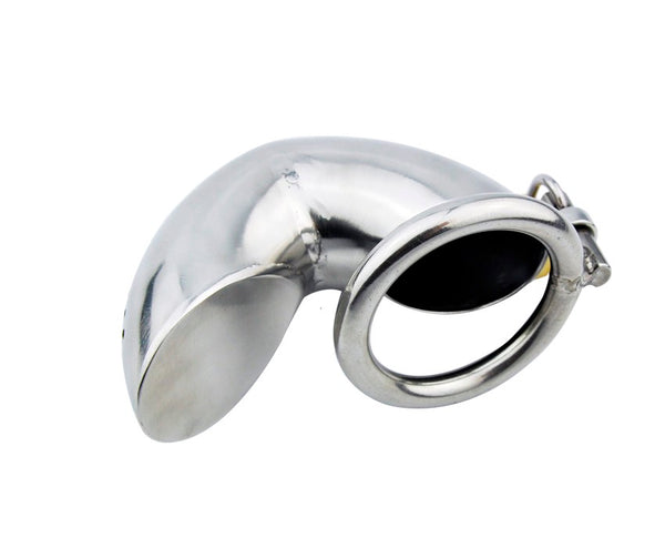 Stove Pipe Steel Chastity Cock Cage