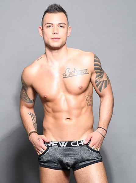 Andrew Christian Silver Sparkle Brief