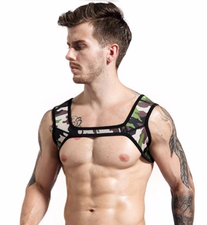 Camouflaged Neoprene Harness