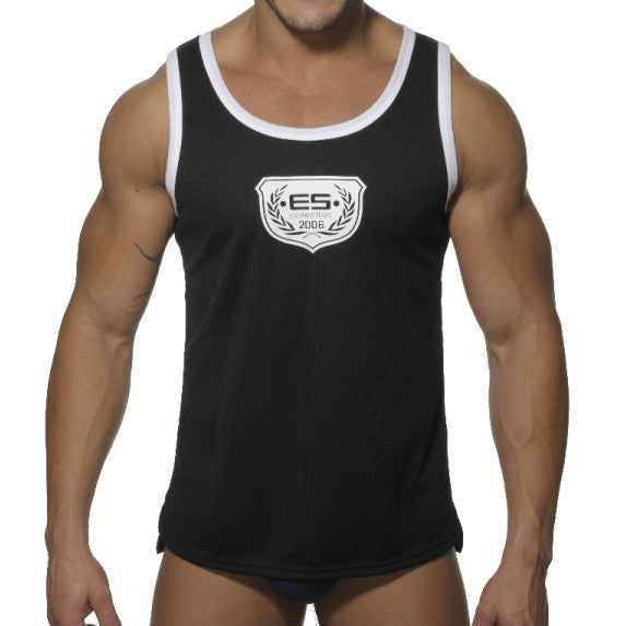 ES Collection Black and White Singlet