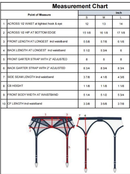 Starlet Black Lingerie Set