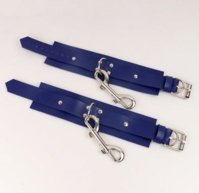 Blue Sapphire Wrist Cuffs