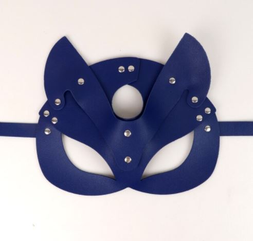 Blue Sapphire Cat Mask