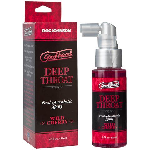 Goodhead Deep Throat Spray - Cherry